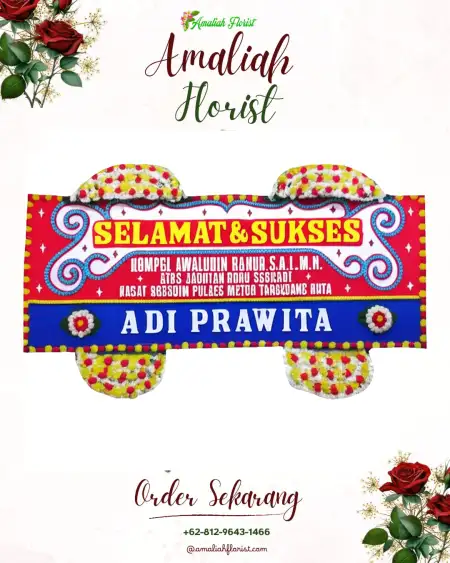 Papan Bunga Ucapan Selamat Talesan